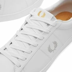 Fred Perry Authentic Fred Perry Spencer Leather Sneaker -Luxury Sneakers Shop 28 07 2022 JD B4334 200 4 1