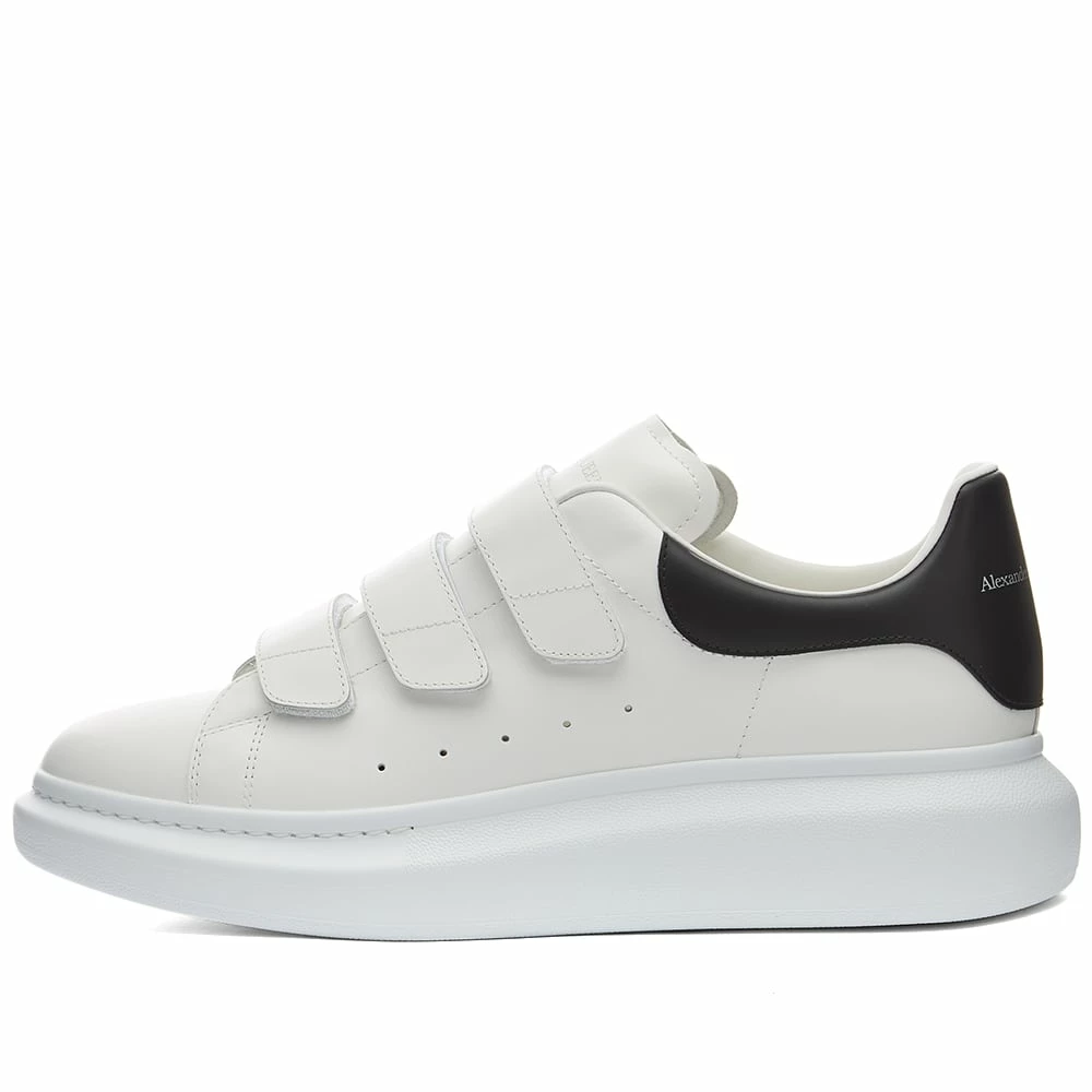 Alexander McQueen Heel Tab Triple Velcro Wedge Sole Sneaker 2 Alexander McQueen Heel Tab Triple Velcro Wedge Sole Sneaker - Image 2