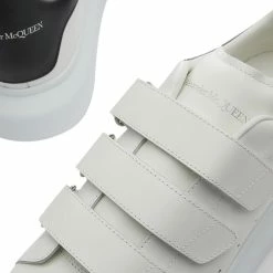 Alexander McQueen Heel Tab Triple Velcro Wedge Sole Sneaker 9 Alexander McQueen Heel Tab Triple Velcro Wedge Sole Sneaker -Luxury Sneakers Shop 28 07 2022 LL 705067WHGP5 9061 4 1