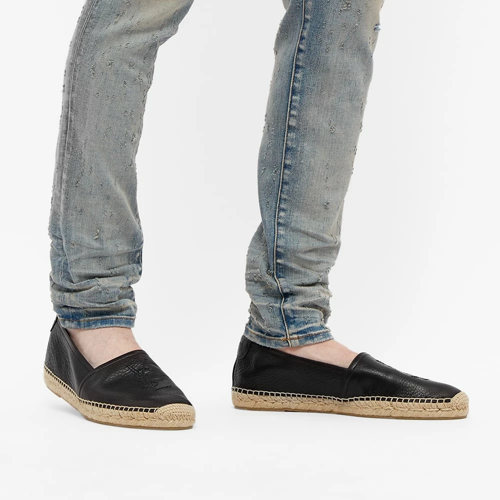 Saint Laurent Leather Espadrille 5 Saint Laurent Leather Espadrille - Image 5